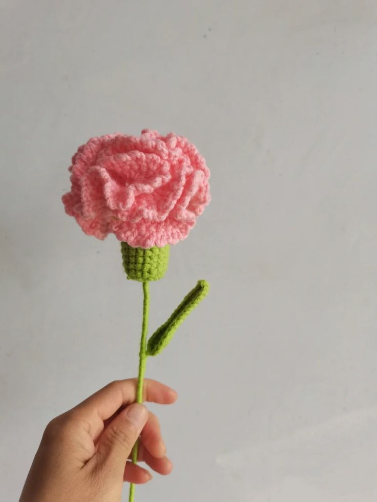 Thumbnail: Crochet Single Flower Bouquet