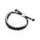 Thumbnail: Links of London Friendship Mens Sterling Silver & Black Cord Rope Bracelet
