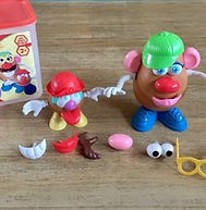 Jeu de construction à base d'éléments corporels de Mr Patate