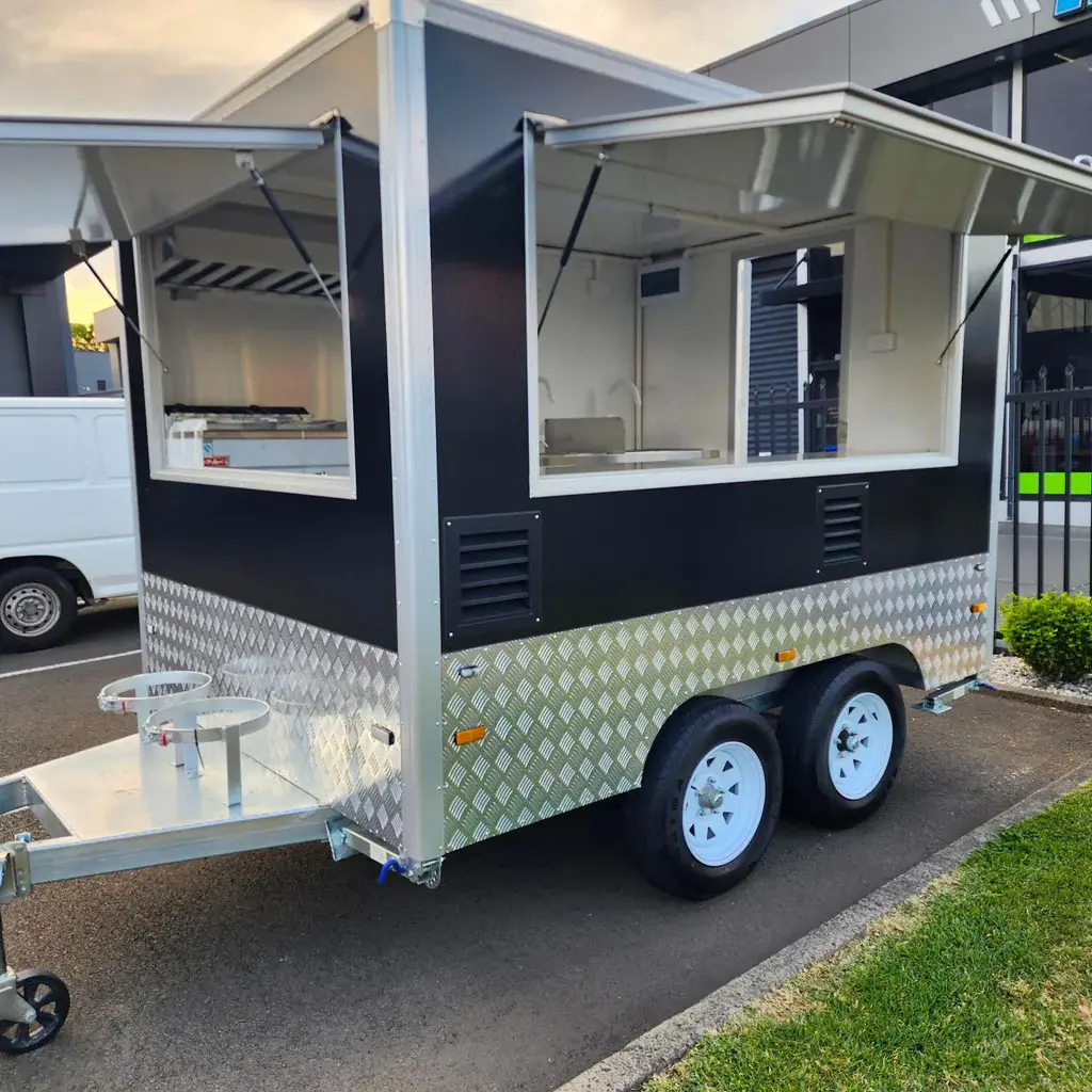 NEW Food Truck Trailer 4500mm With Equipment Ready to Go