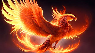 Feng Shui Phoenix Wallpaper