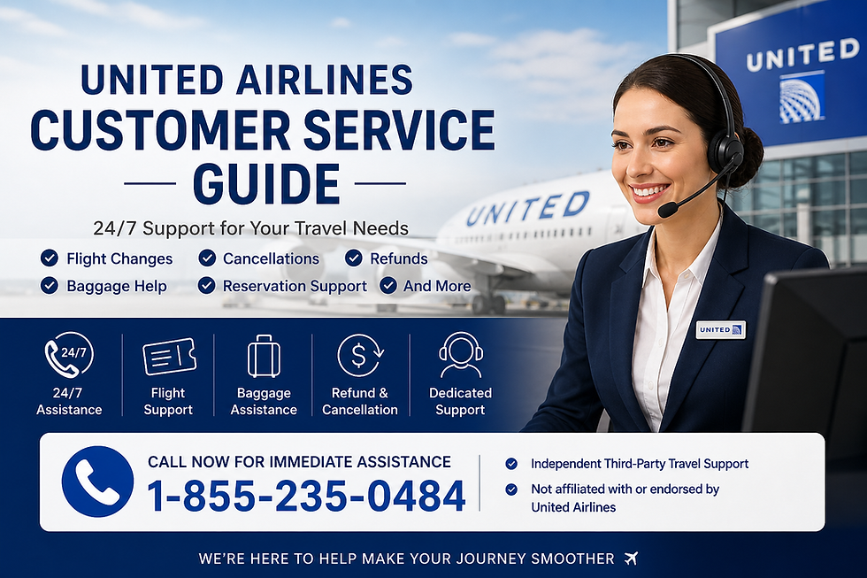 United Airlines customer service support