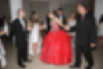 foto filmagem de debutante