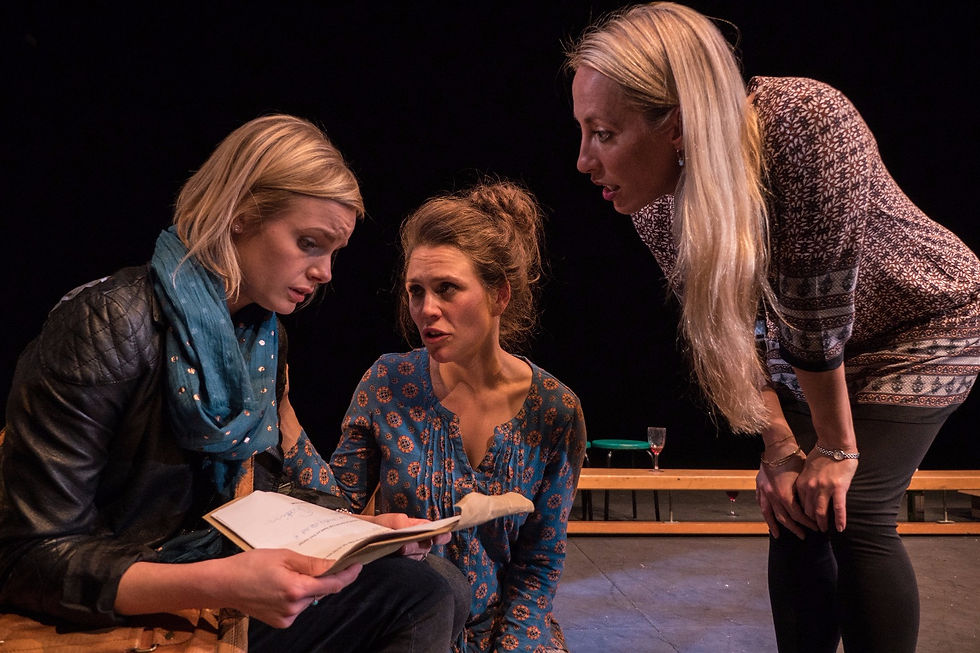 The cast of In The Motherhood, Albany Theatre, Coventry