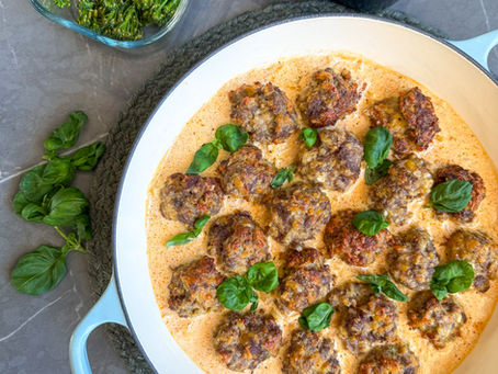 Klassískar kjötbollur í rjómasósu