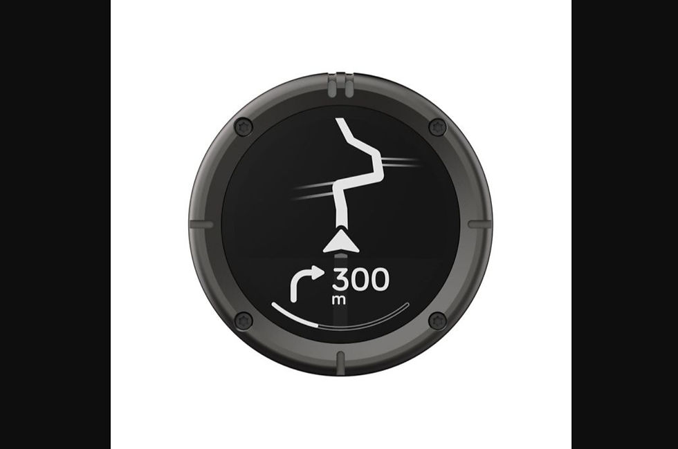 Thumbnail: Beeline Moto II GPS Navigation Speedo - Silver