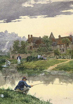 Soldier Fishing