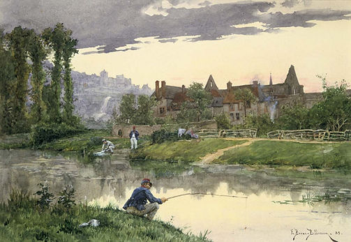 Soldier Fishing