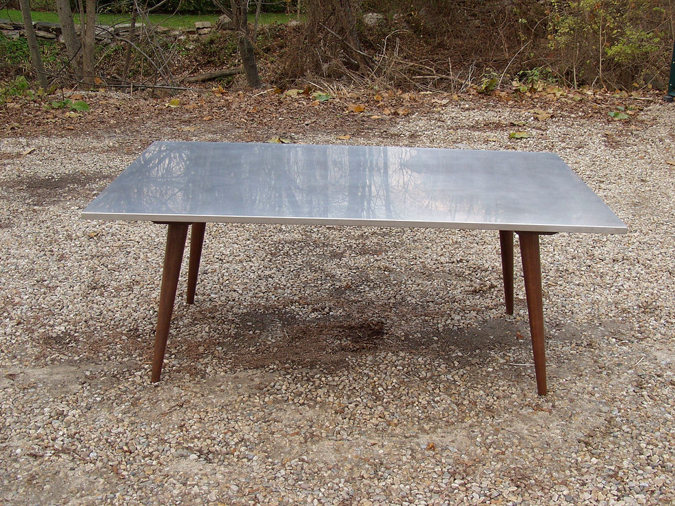Zinc to Turn Leg Table