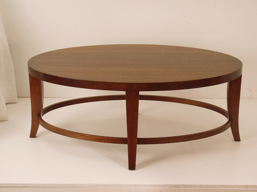 Elegant Oval Coffee Table
