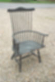 Shell Back Windsor Arm Chair