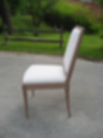 White Upholstered Chair