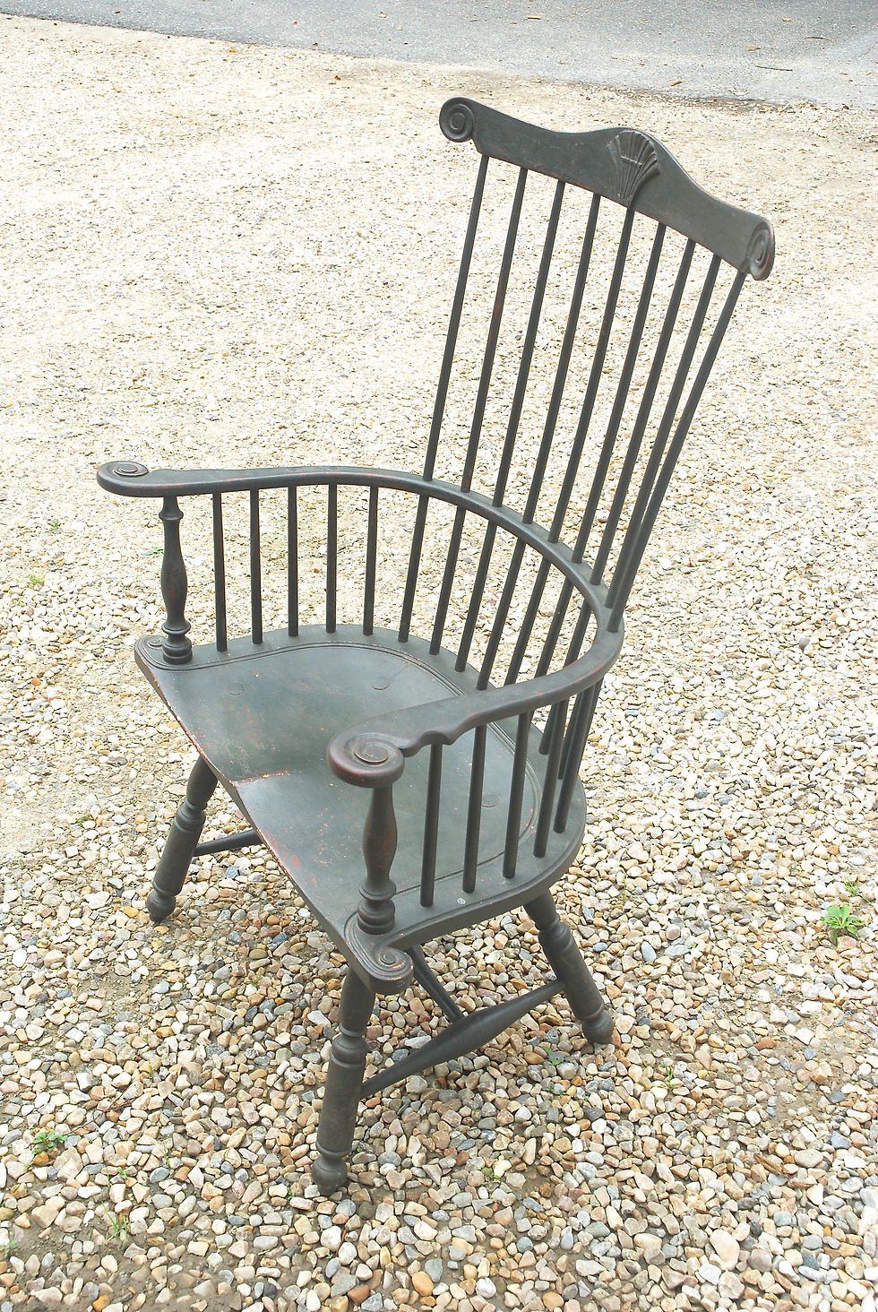 Shell Back Windsor Arm Chair