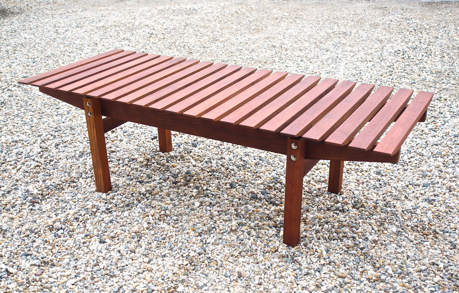 Slatted Bench