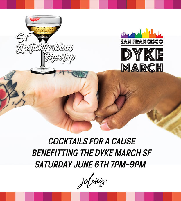 Lipstick Lesbian Meetups: Dyke March Benefit