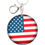 Thumbnail: American Flag W/ Mirror Keychain