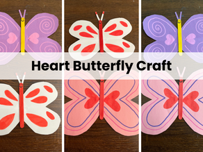 Valentine's Day Craft: How to Make Popsicle Stick Butterflies with Your Kids