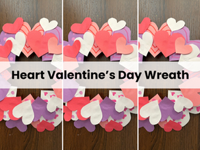 DIY Valentine's Day Wreath: A Fun and Easy Heart-Shaped Craft for Kids!