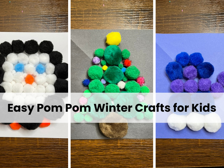 5 Simple & Fun Pom Pom Crafts for a Cozy Winter Day with Kids
