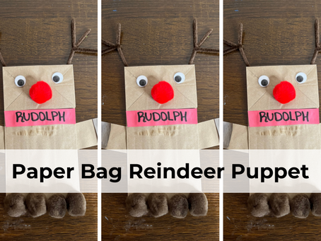 Unleash Your Creativity: How to Make a Rudolph the Red-Nosed Reindeer Paper Bag Craft for Kids