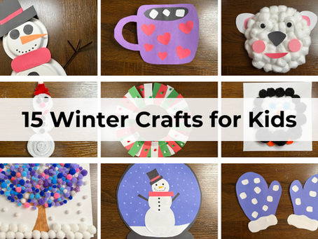 15 Cozy Winter Crafts for Kids to Keep Them Entertained Indoors!