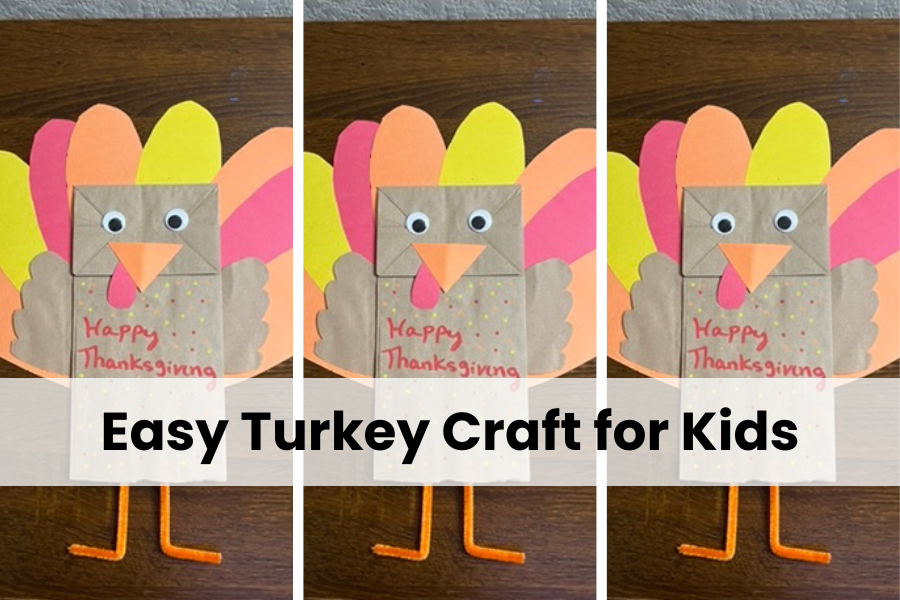 Easy Turkey Craft for Kids