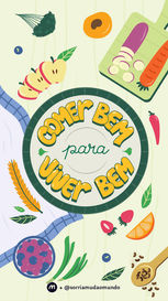 Cartão - Comer bem para viver bem