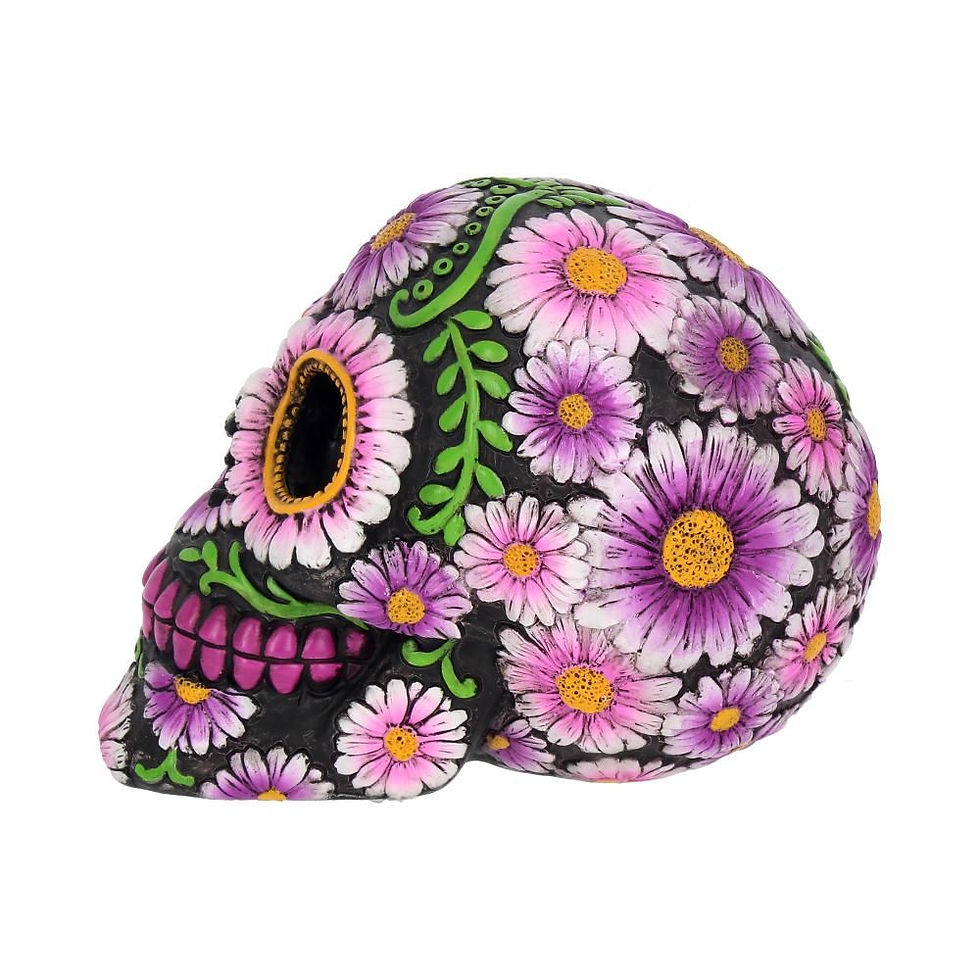 Thumbnail: Sugar Petal Skull 14.5cm