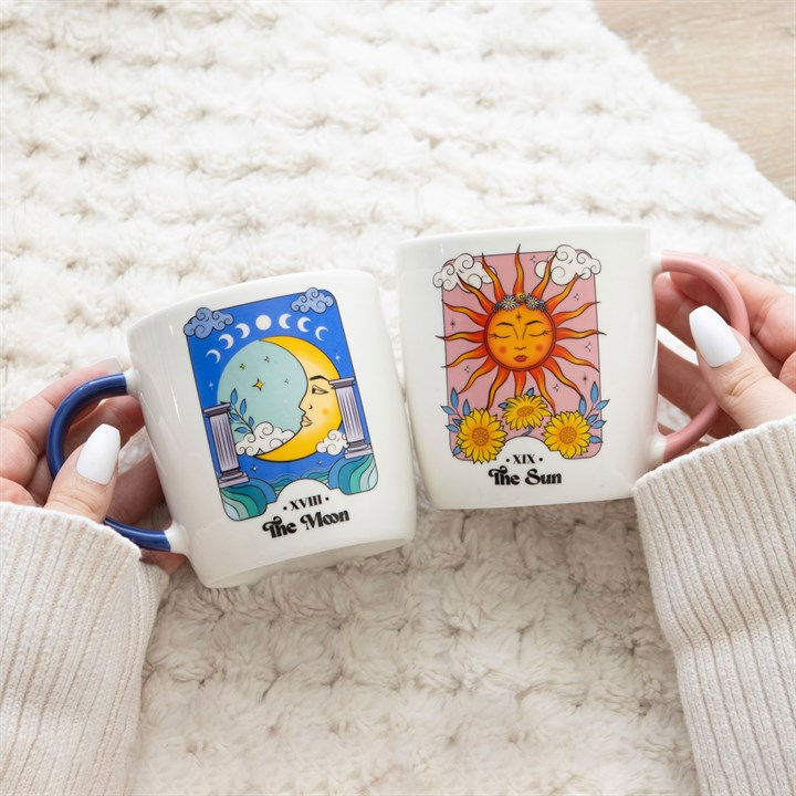 Thumbnail: *Sun & Moon Celestial Ceramic Mug Set (9/18)