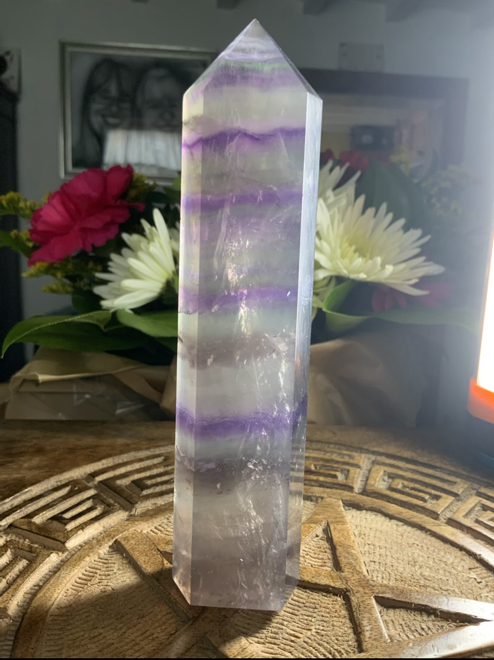 Thumbnail: Rainbow Fluorite Tower