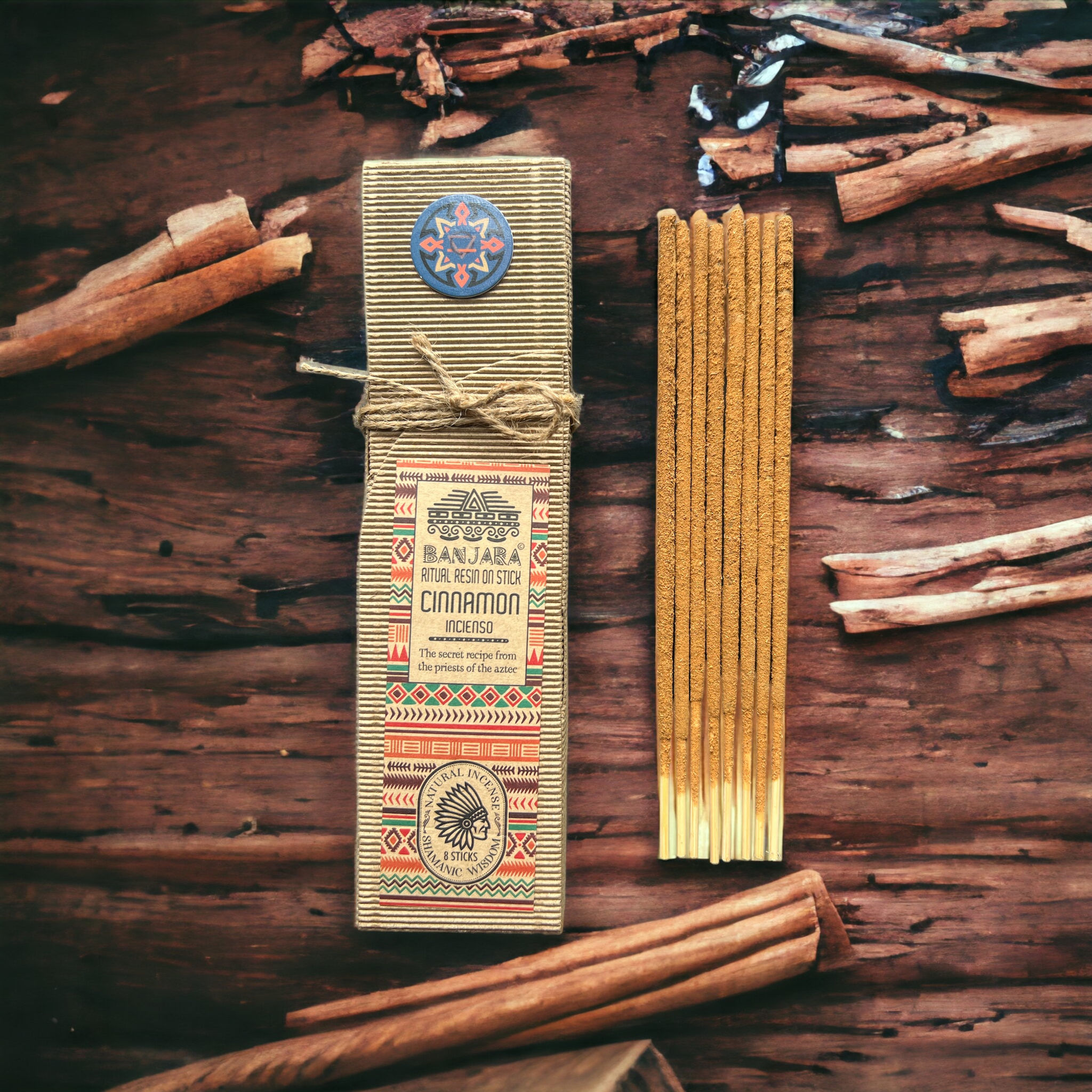 Banjara Cinnamon Resin On Sticks