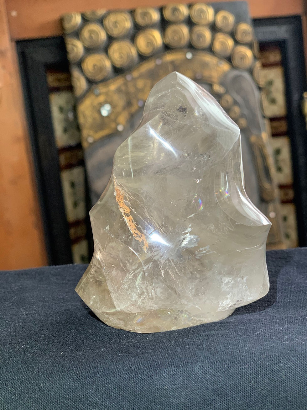 Smoky Quartz Flame