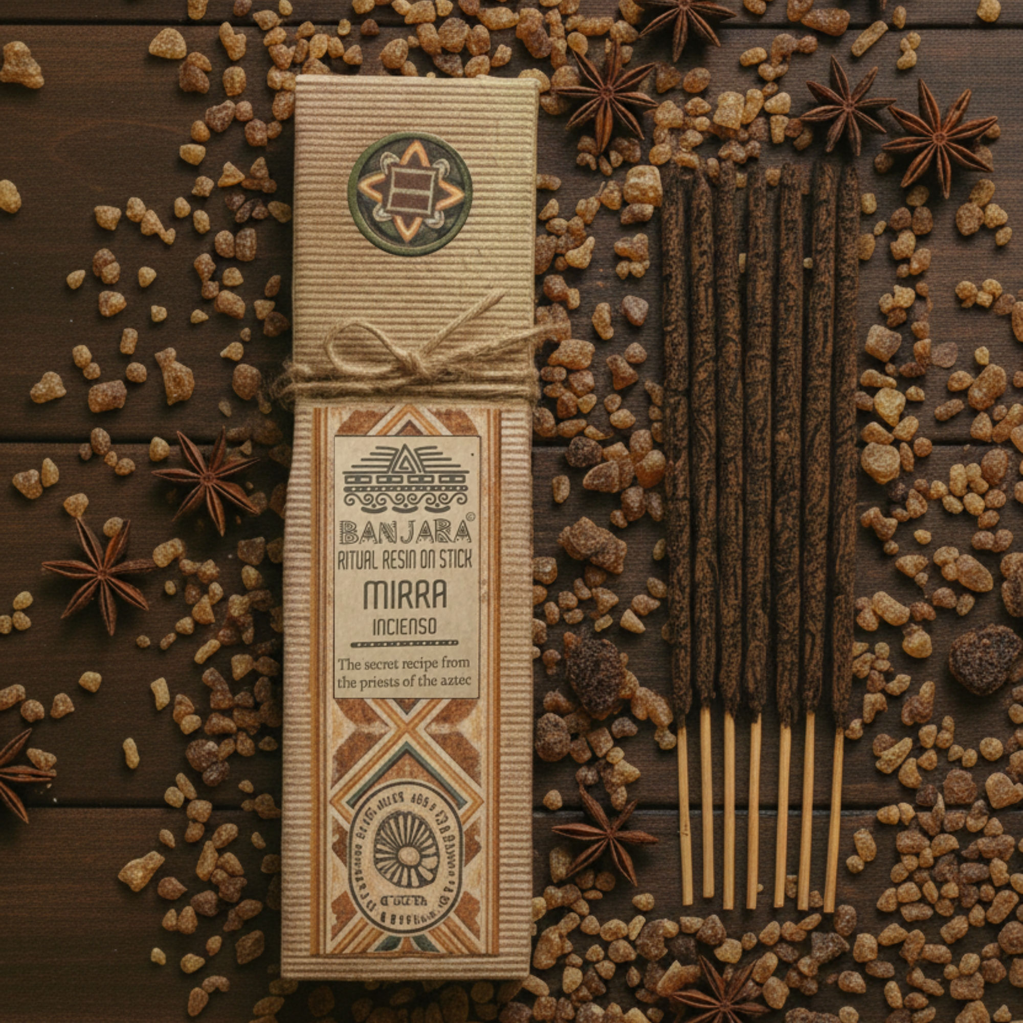 Banjara Mirra Ritual Resin On Sticks