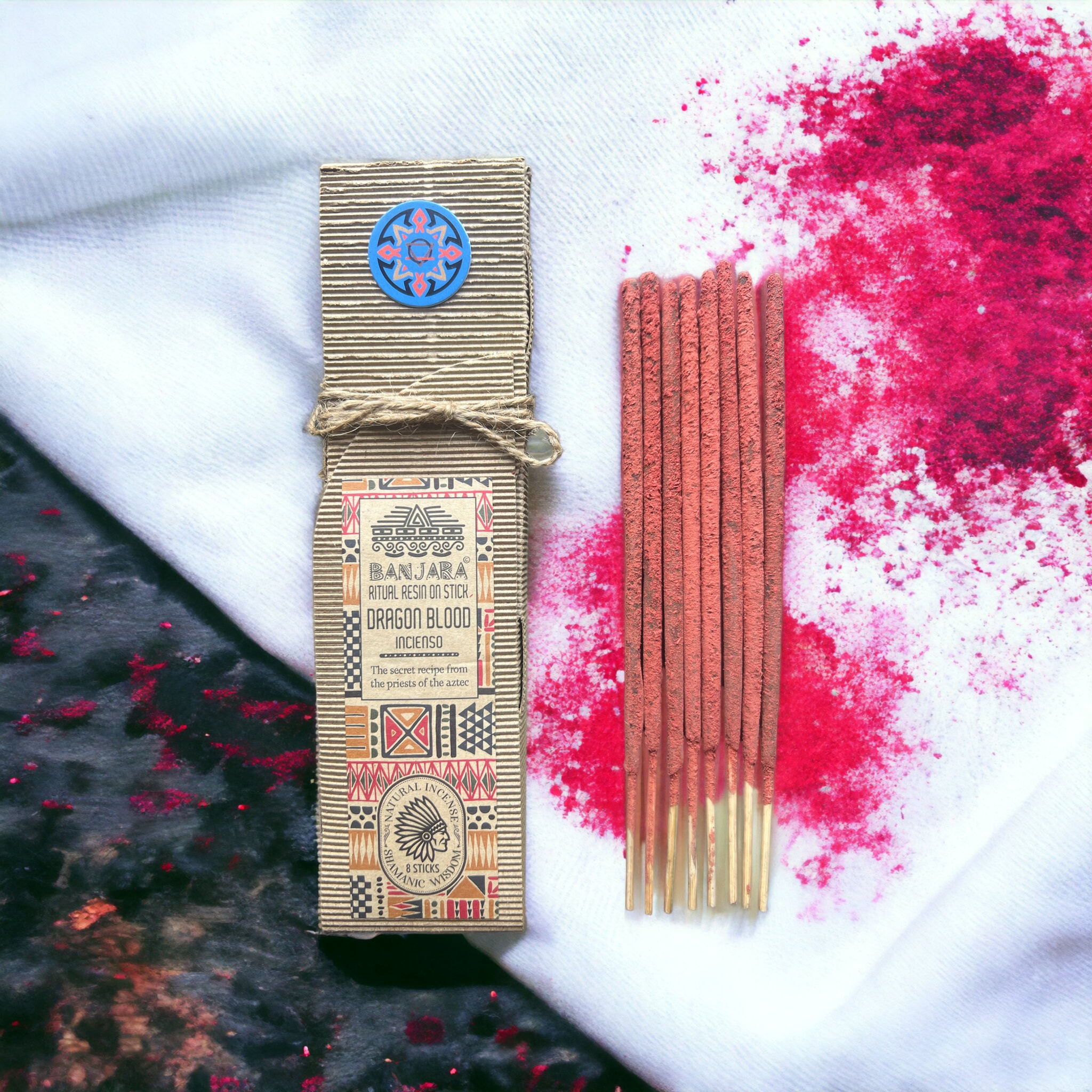 Banjara Dragon Blood Resin On Sticks