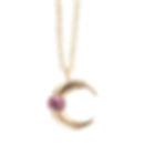 Thumbnail: The Moon Celestial Amethyst Necklace Card