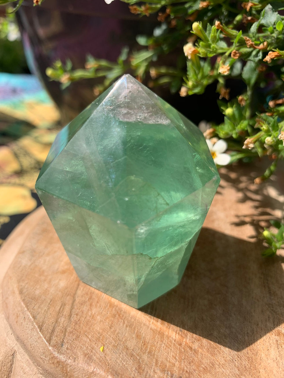 Thumbnail: Green Fluorite polished Tower