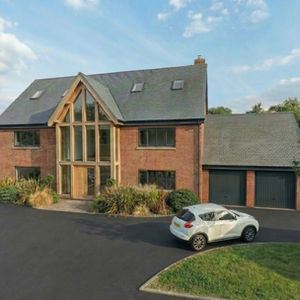 A traditional new build house with modern living sensibilities