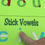 Thumbnail: Traceable Round and Stick Vowels