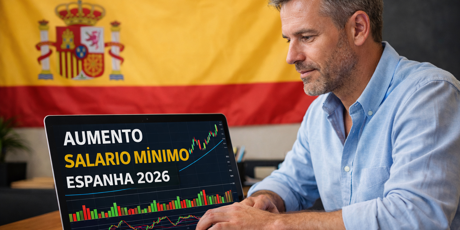 Salário mínimo na Espanha sobe e impacta diretamente o Visto de Nômade Digital em 2025