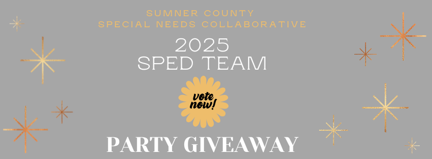 2025 SPED Team Party Giveaway