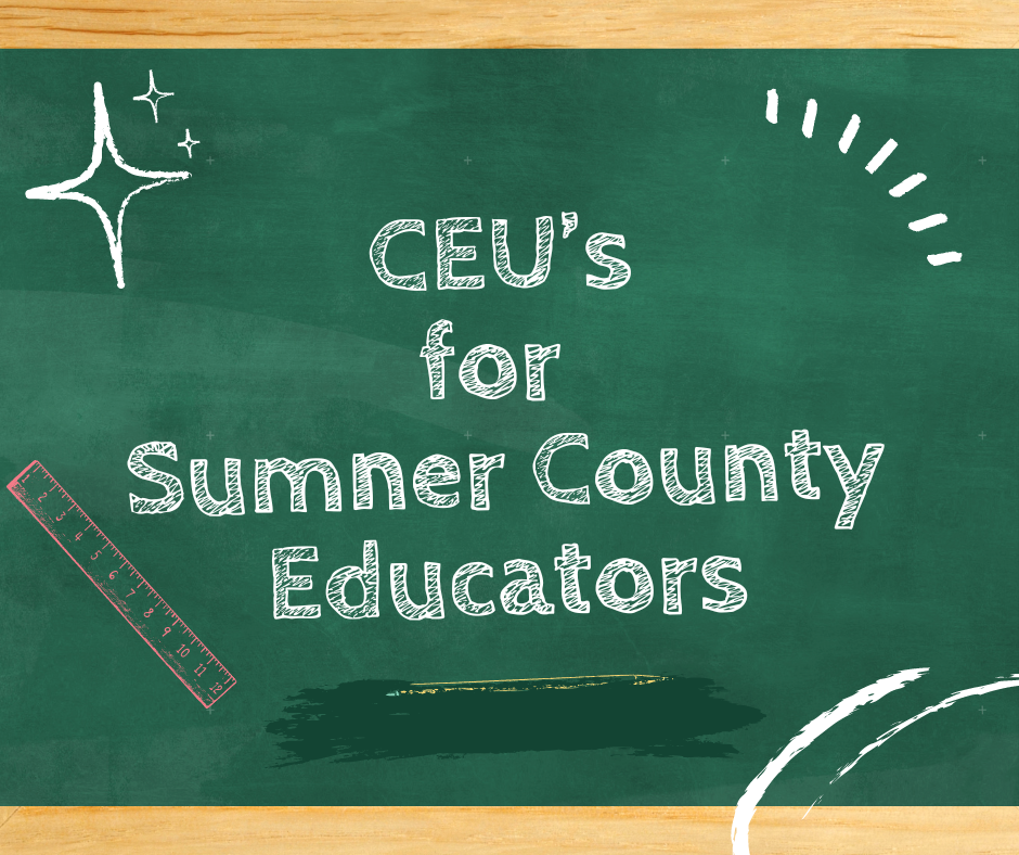 Registration for Continuing Education Credits Sumner County Specia