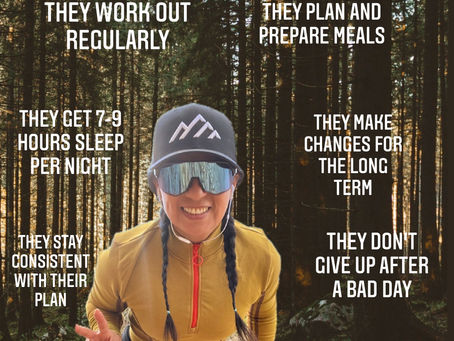 6 EFFECTIVE HABITS OF
FIT PEOPLE