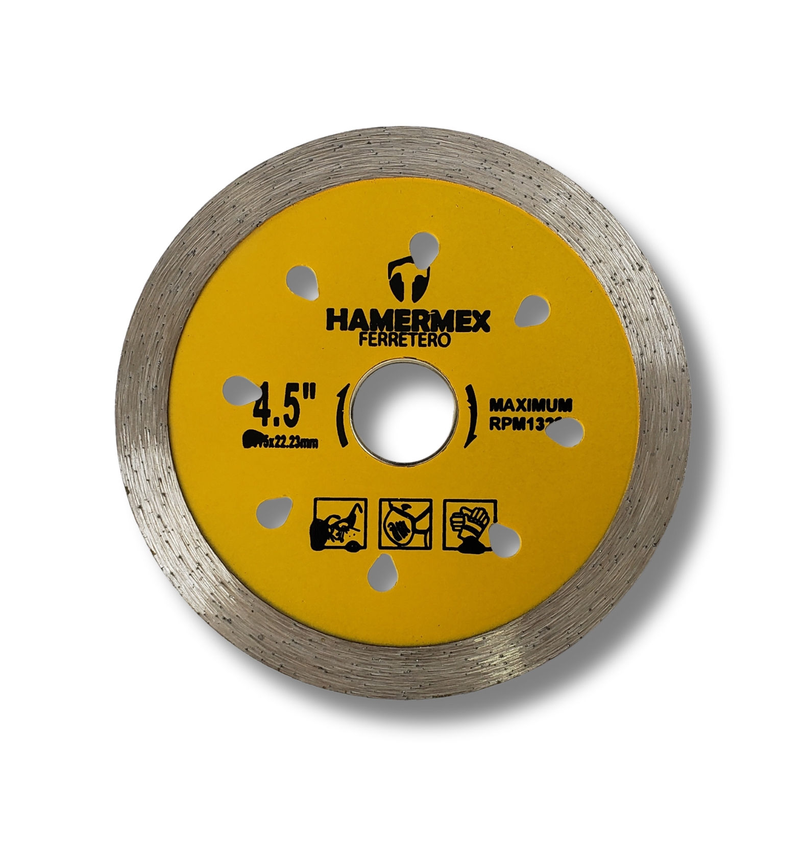 DISCO DE CORTE DIAMANTE 4 1/2 IN