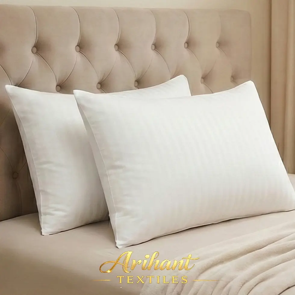 Wholesale 5-star hotel pillows: Pan-India & global delivery.