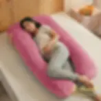 U shaped pregnancy pillow manufacturer in Panipat for bulk maternity pillow supply.