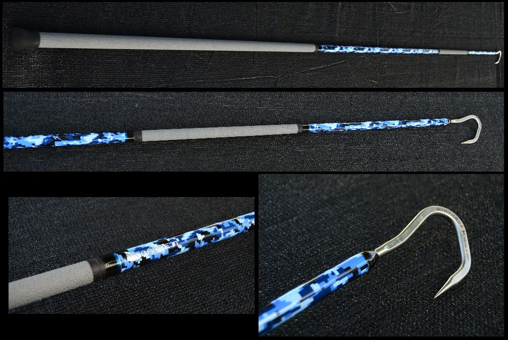 7'10" BIG GAME GAFF NAVY DIGITAL CAMO