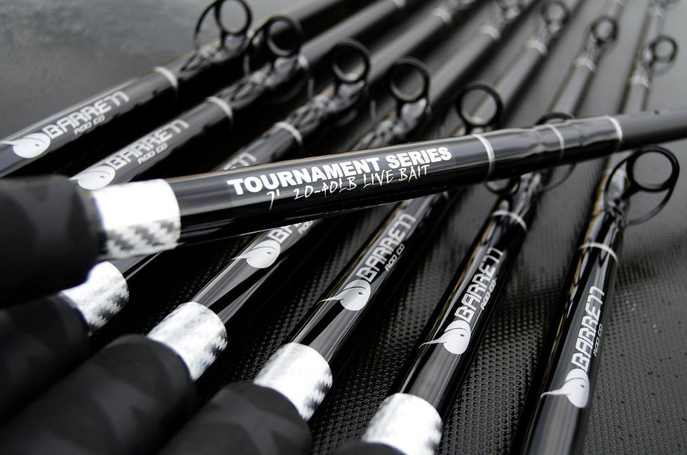 Thumbnail: Tournament series live bait rods 20-40lb 7'