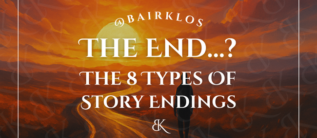 The End…? The 8 Types of Story Endings (& How to Choose the Right One for Your Story)