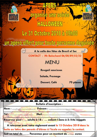 Soirée Dansante Halloween