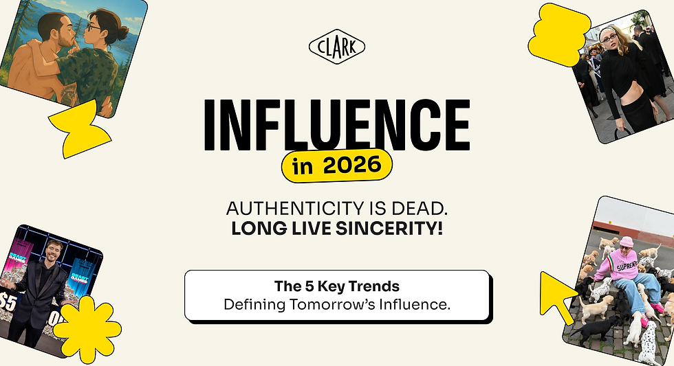 The 5 Trends that will reshape the Influencer Marketing landscape in 2026